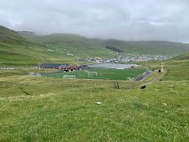 Vesturi á Eiðinum Stadium