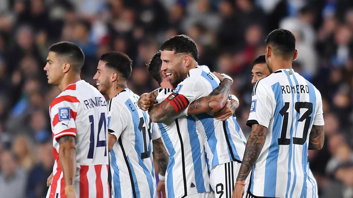 Argentina vs Paraguay highlights, ARG 1-0 PAR, FIFA WC qualifiers: Otamendi  goal gives narrow win to Albiceleste - Sportstar