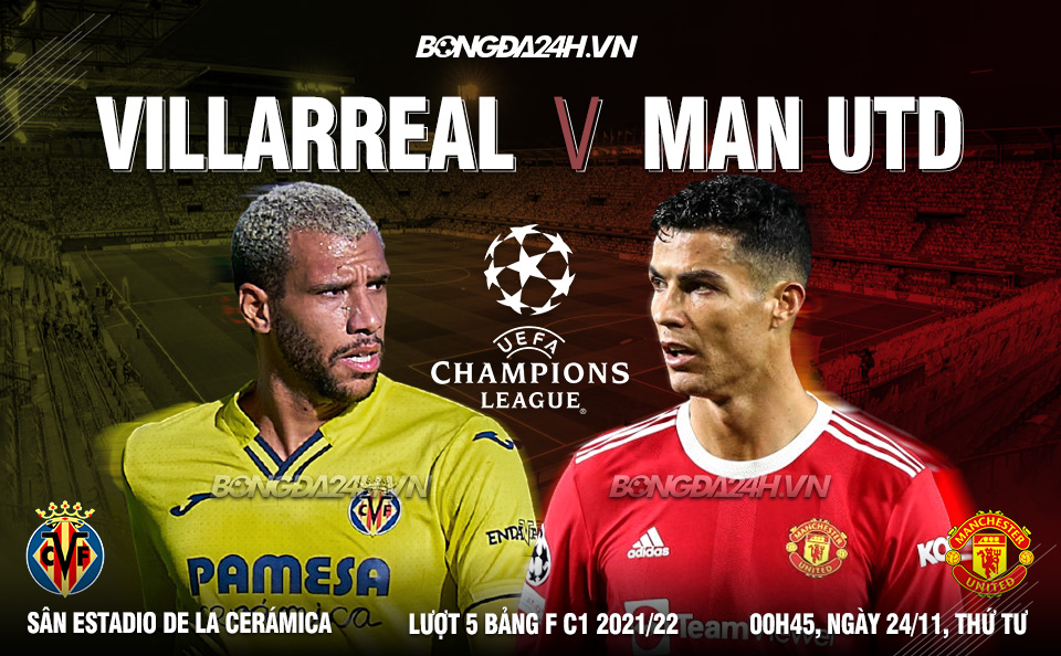 Kết quả Villarreal vs MU Cúp C1 Champions League hôm nay